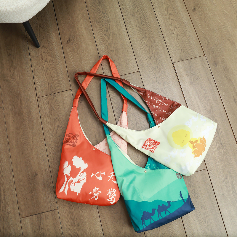 嘉绘美 可印花环保可回收帆布购物袋 定制Logo 100%纯棉帆布托特包-11